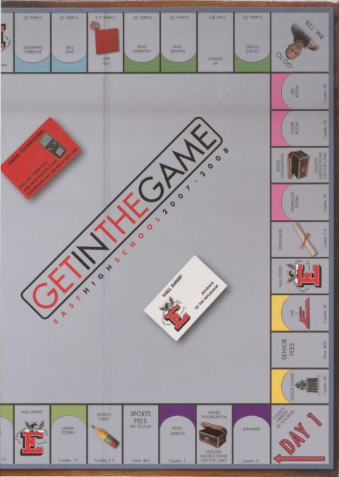 Cover of the 2008 East High School yearbook