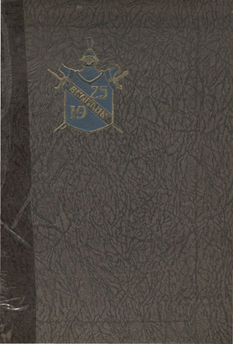 Cover of the 1925 East High School yearbook