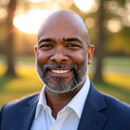 Portrait of Vishnu Mitchell, Member at Large