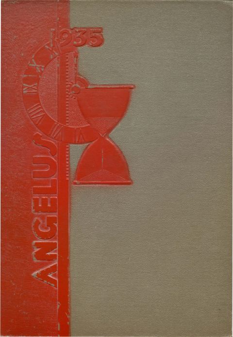 Cover of the 1935 East High School yearbook